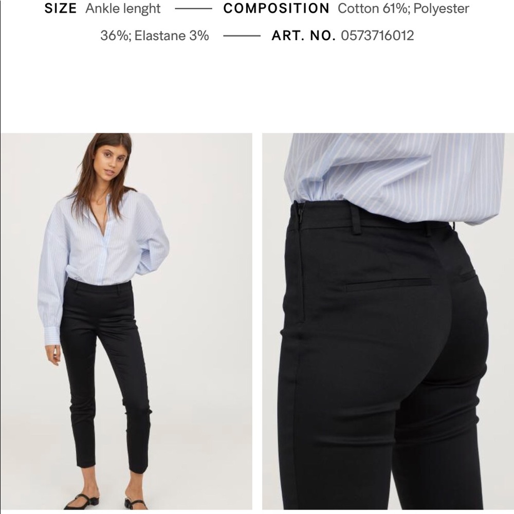 MUST GO! H&M black slacks